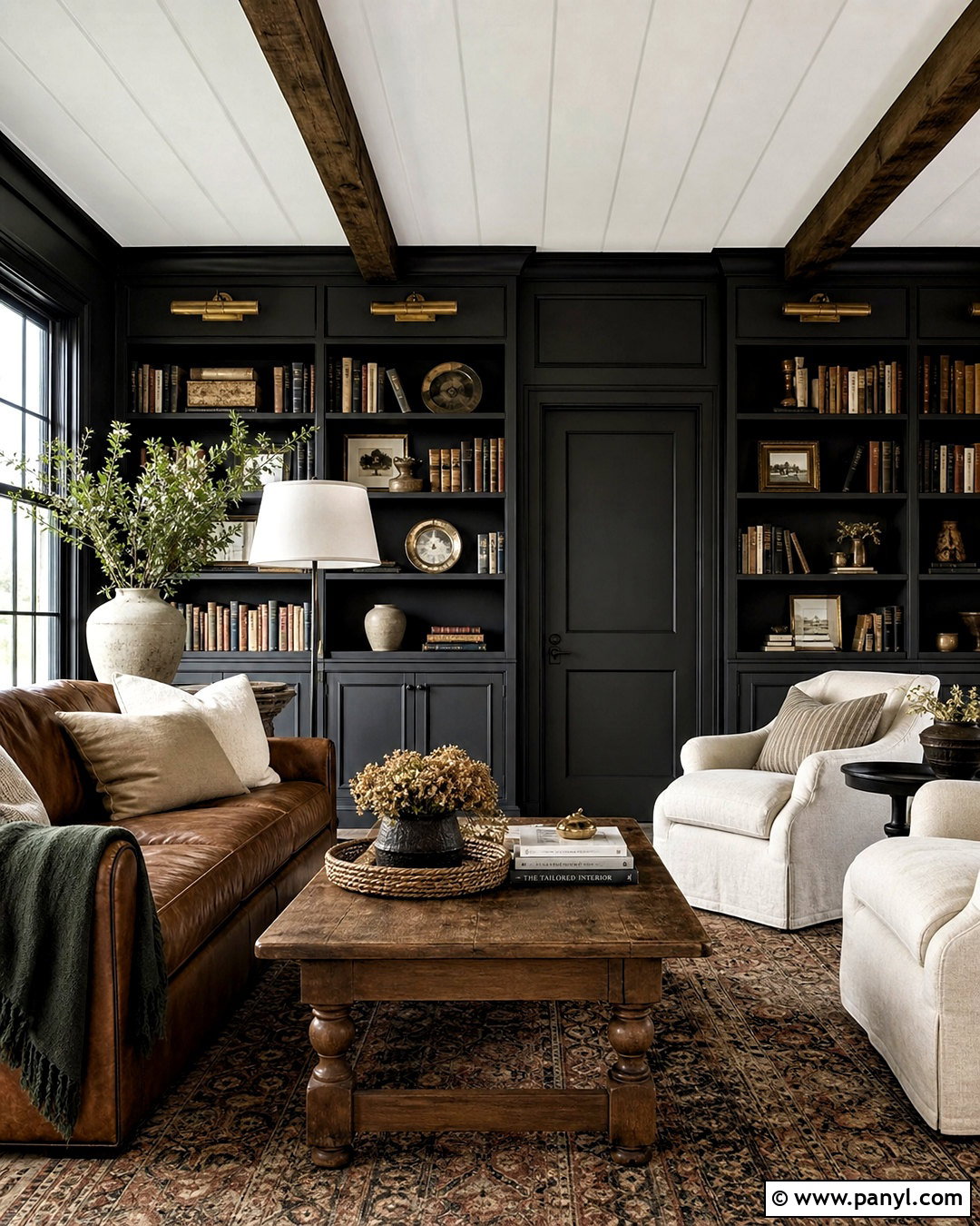 Soft Black Farmhouse Paint Color - 20 rustic farmhouse paint colors