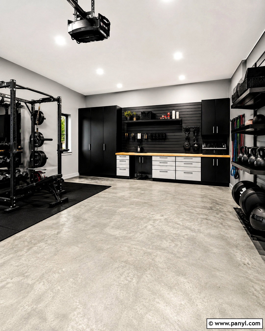 Soft Black Garage - 20 best garage paint colors