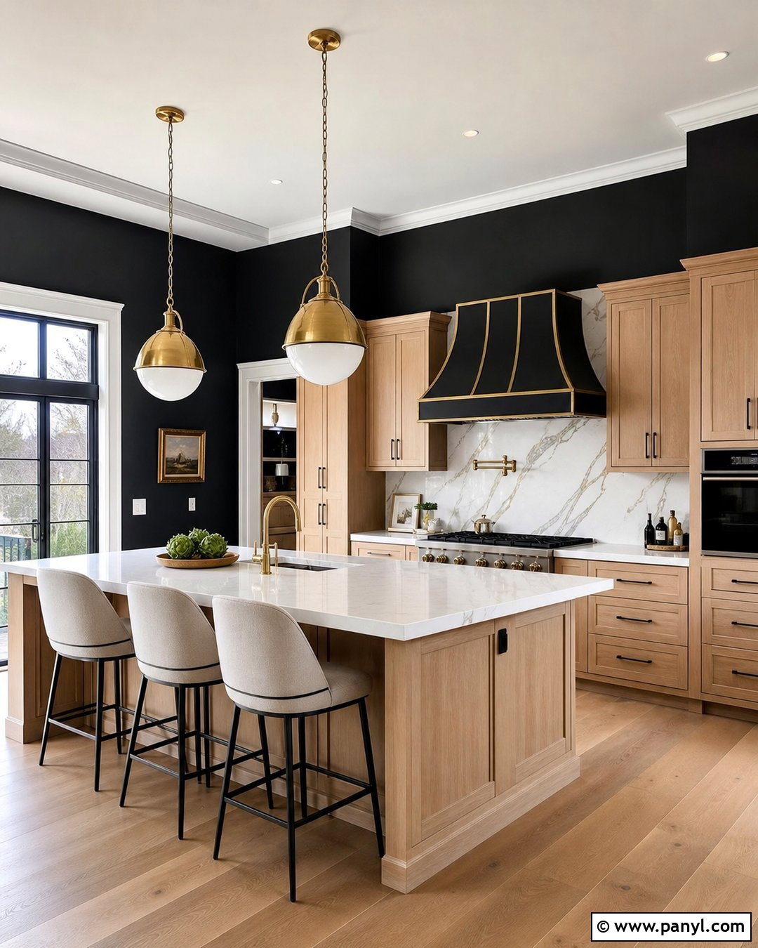 Soft Black Kitchen Wall Colour - 45 kitchen wall colour ideas
