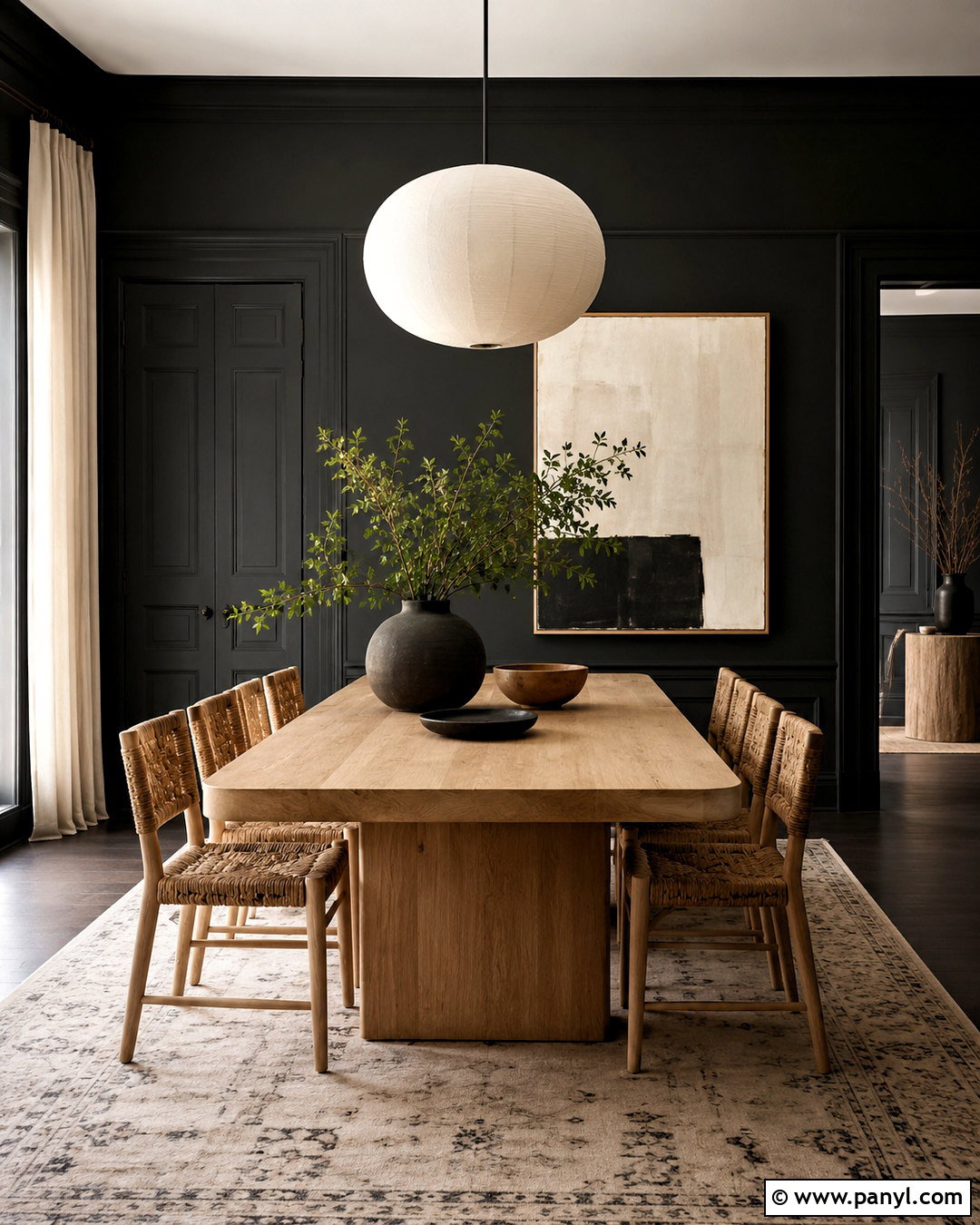 Soft Black Wall Color - 40 Aesthetic Wall Colour Ideas