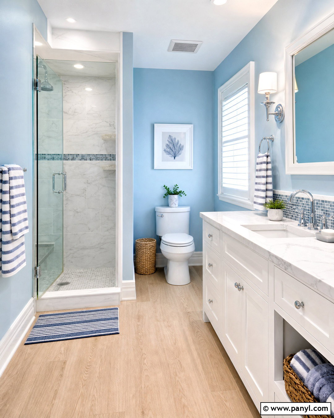 Soft Blue Bathroom Color Scheme - 20 bathroom color scheme inspiration ideas