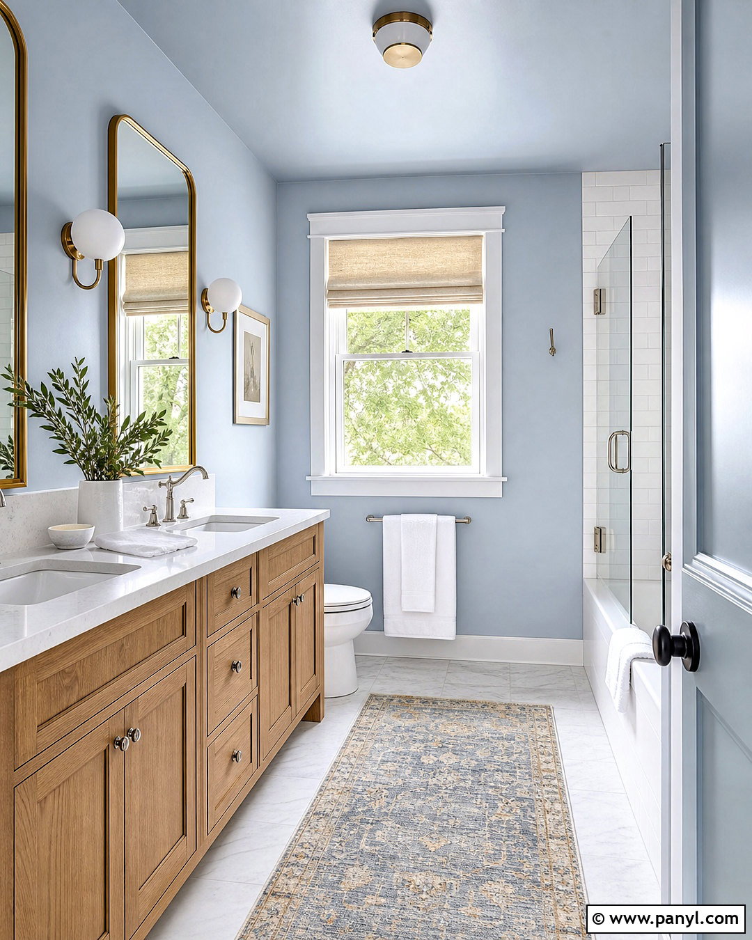 Soft Blue Bathroom Wall Paint - 20 interior wall paint ideas