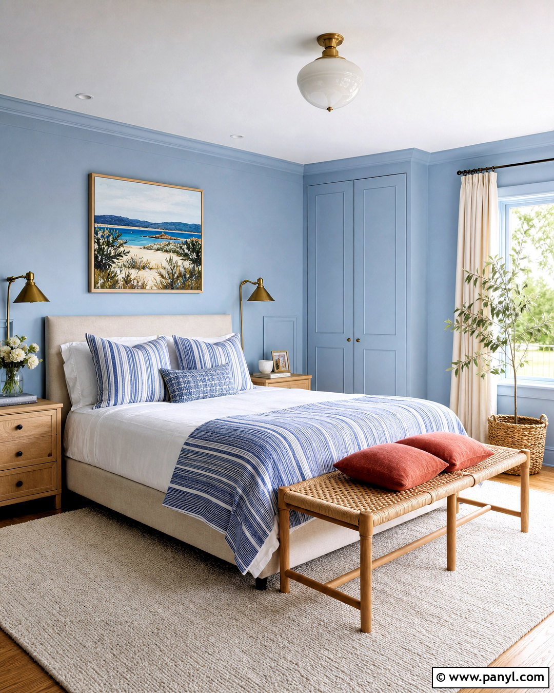 Soft Blue Bedroom Color Scheme - 20 room colour ideas