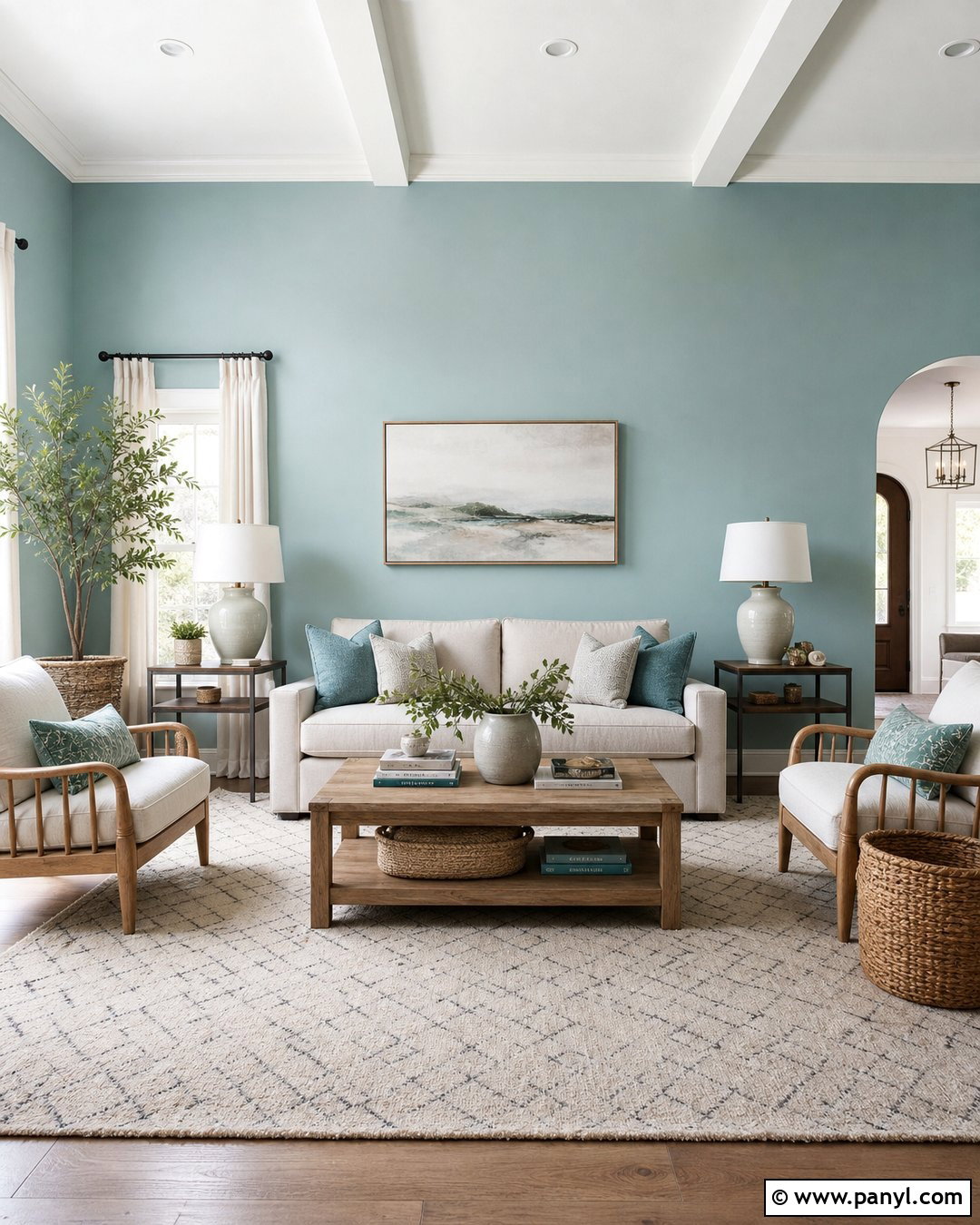 Soft Blue Green Living Room Walls - 30 blue green walls