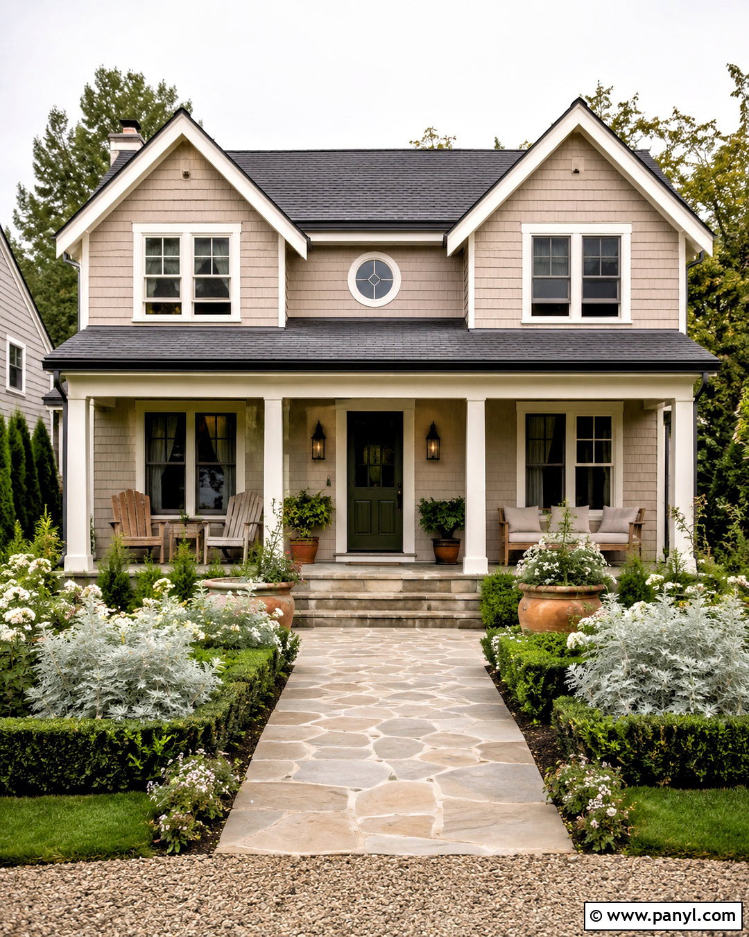 Soft Blush House Exterior - 20 outdoor colours for houses