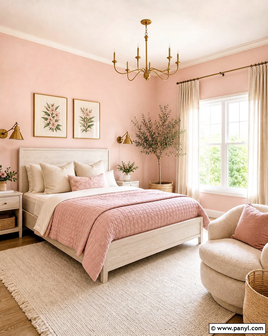 Soft Blush Pink Girl Bedroom - 20 girl bedroom designs pink ideas