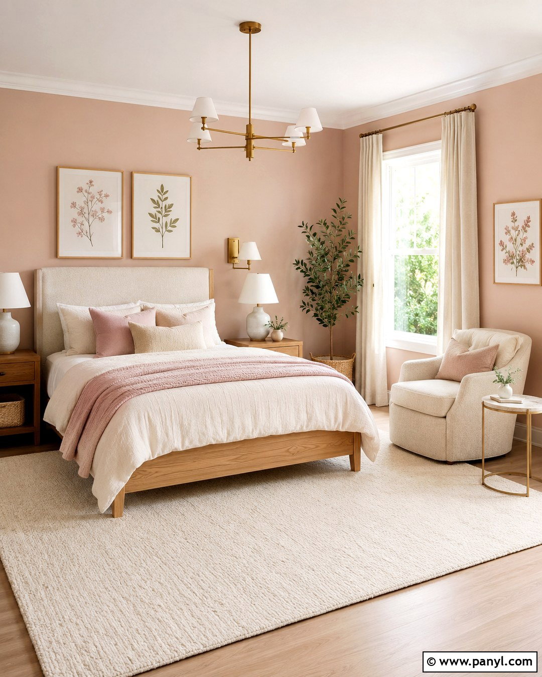 Soft Blush Pink Girls Room - 20 Pink Wall Colors For Girls Room Ideas