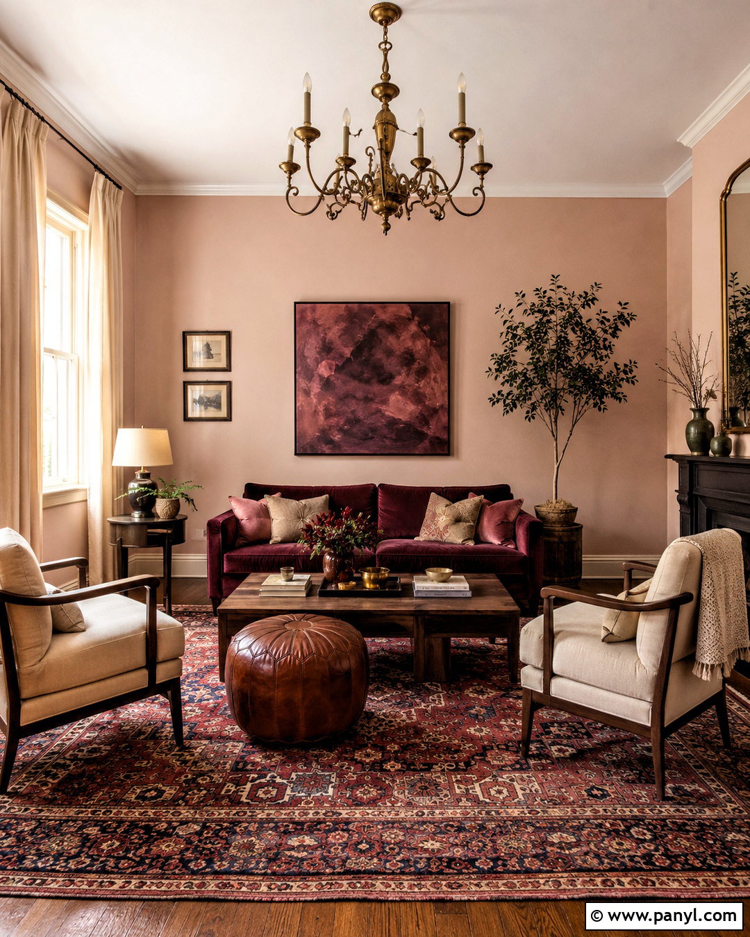 Soft Blush Wall Color - 40 Aesthetic Wall Colour Ideas