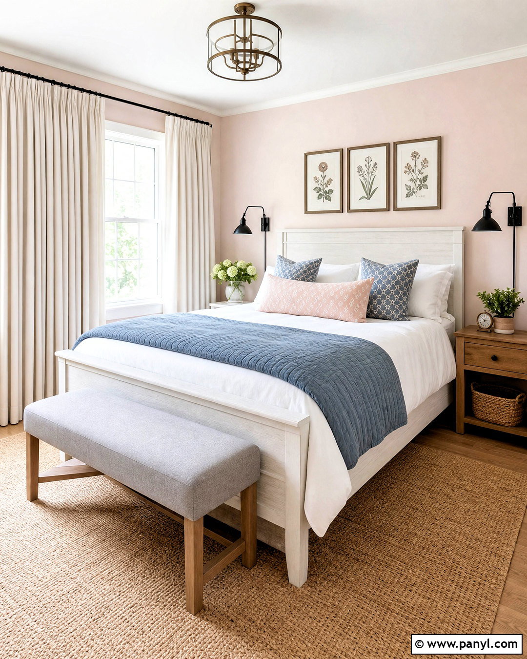 Soft Blush Wall Paint - 20 wall paint color ideas