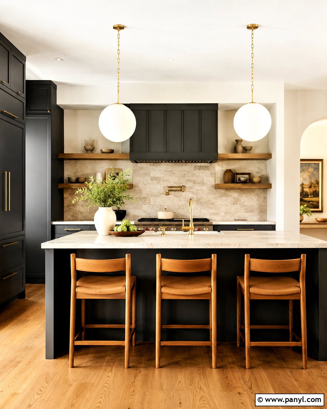 Soft Charcoal Kitchen Cabinets - 20 neutral kitchen cabinet colors