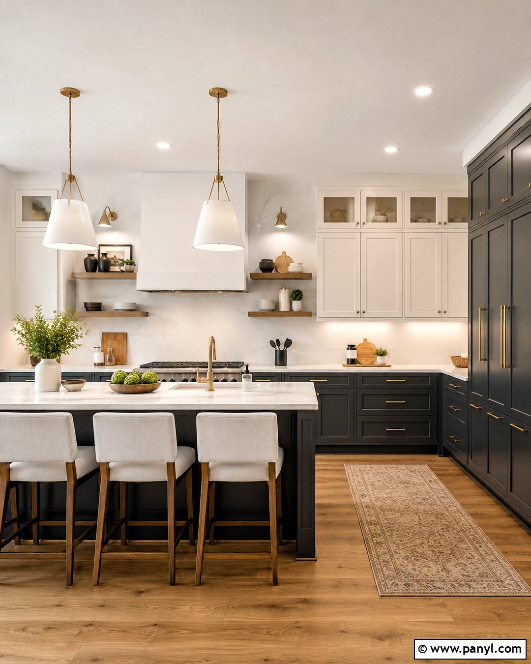Soft Charcoal Kitchen Paint Color - 20 neutral kitchen paint colors