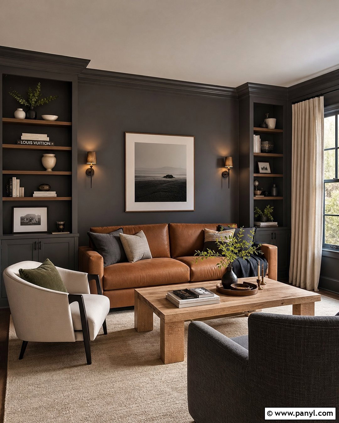Soft Charcoal Wall Color - 20 Best Neutral Wall Colors 2027