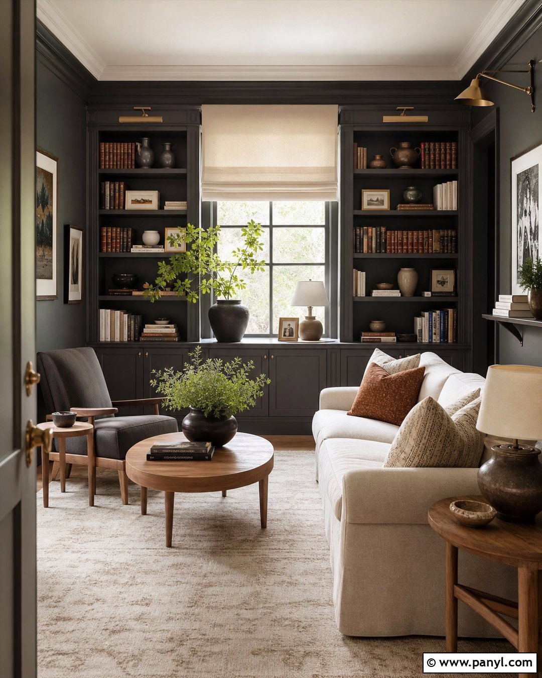 Soft Charcoal Wall Shade - 20 Calming Neutral Wall Shades