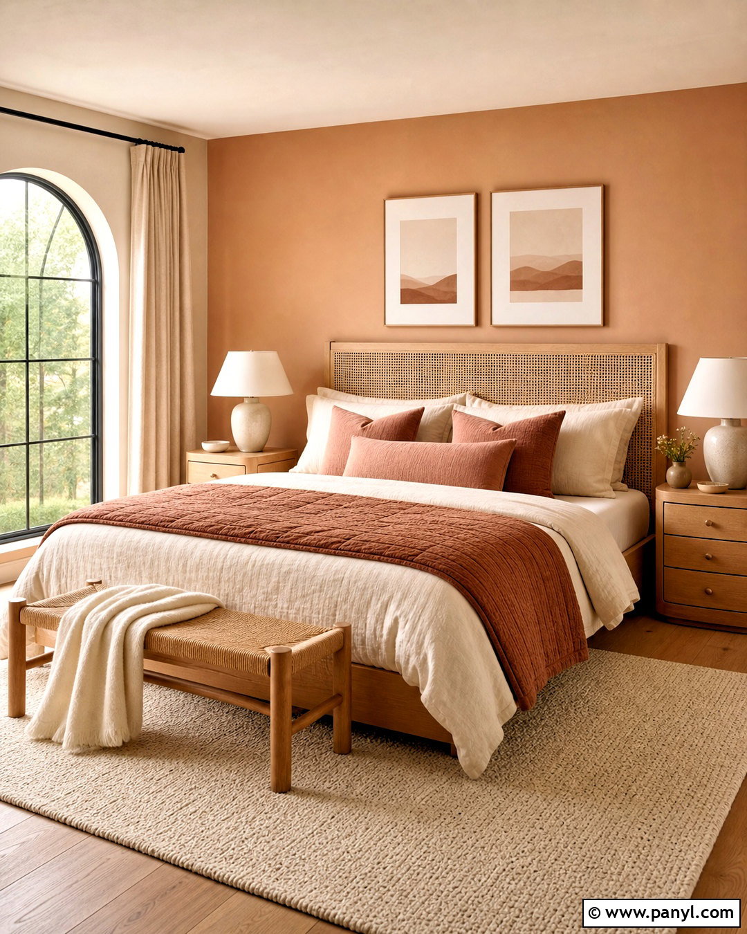 Soft Clay Bedroom Paint Color - 20 cozy bedroom paint colors