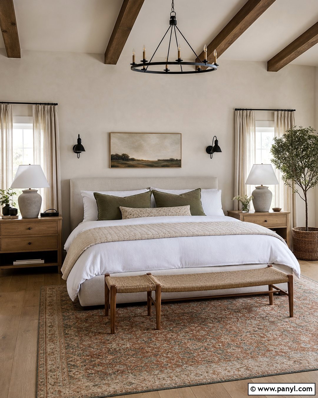 Soft Clay Farmhouse Walls - 35 Farmhouse Wall Colors