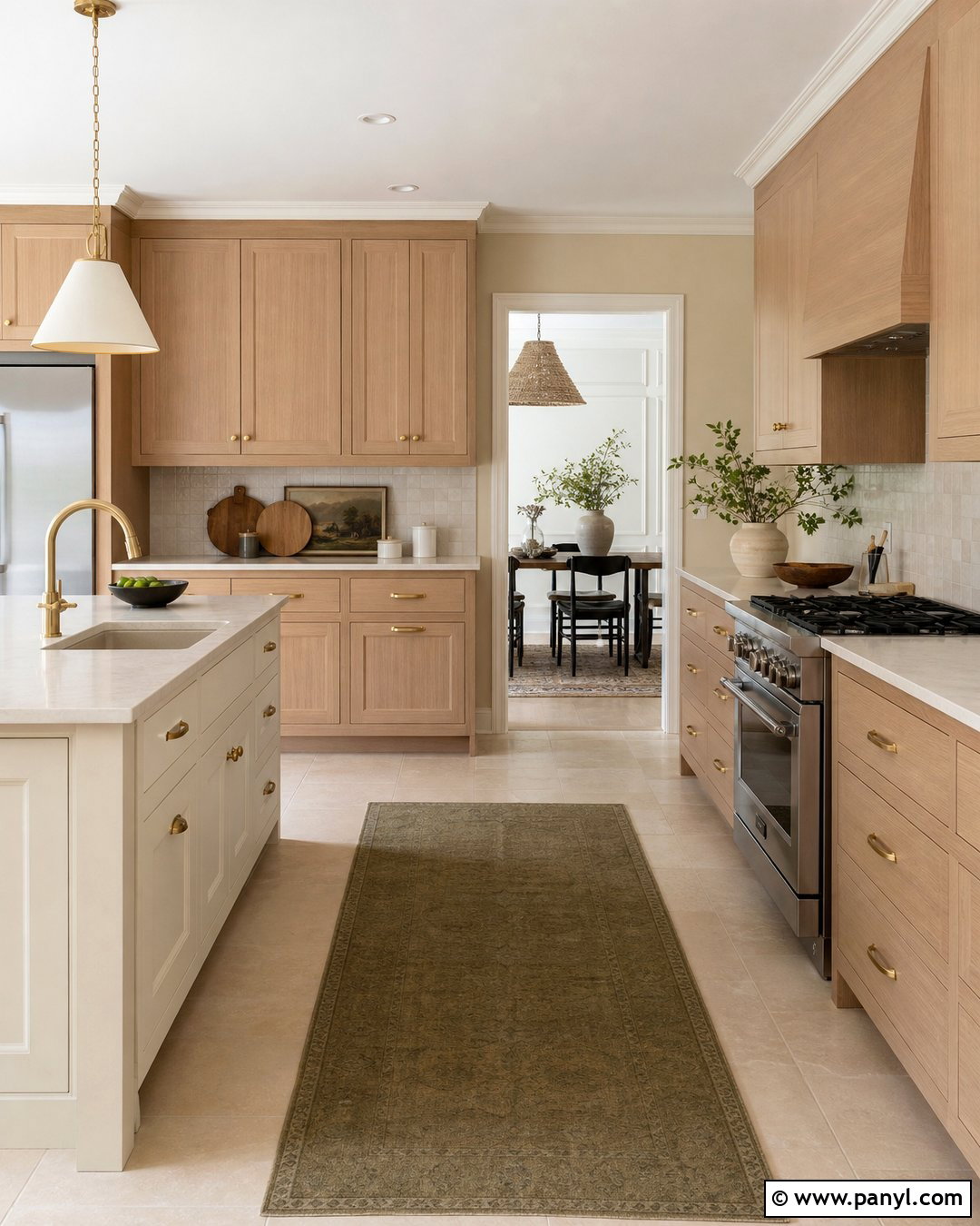 Soft Clay Kitchen Walls - 35 kitchen wall colours