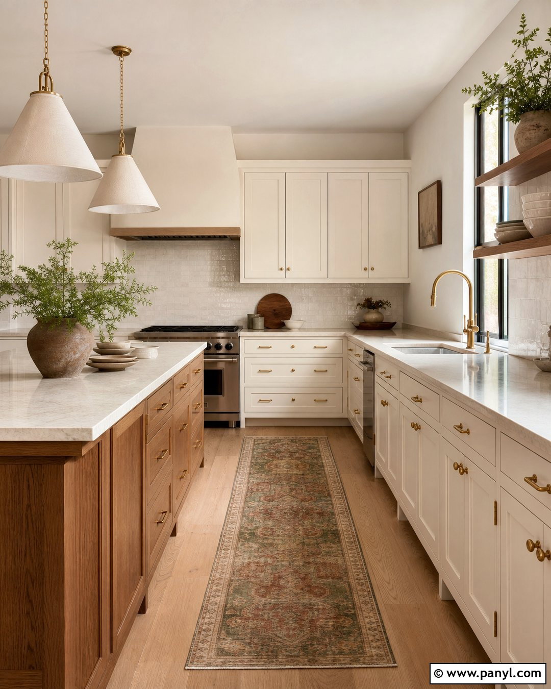 Soft Clay Kitchen Walls - 30 White Kitchen Wall Color Ideas