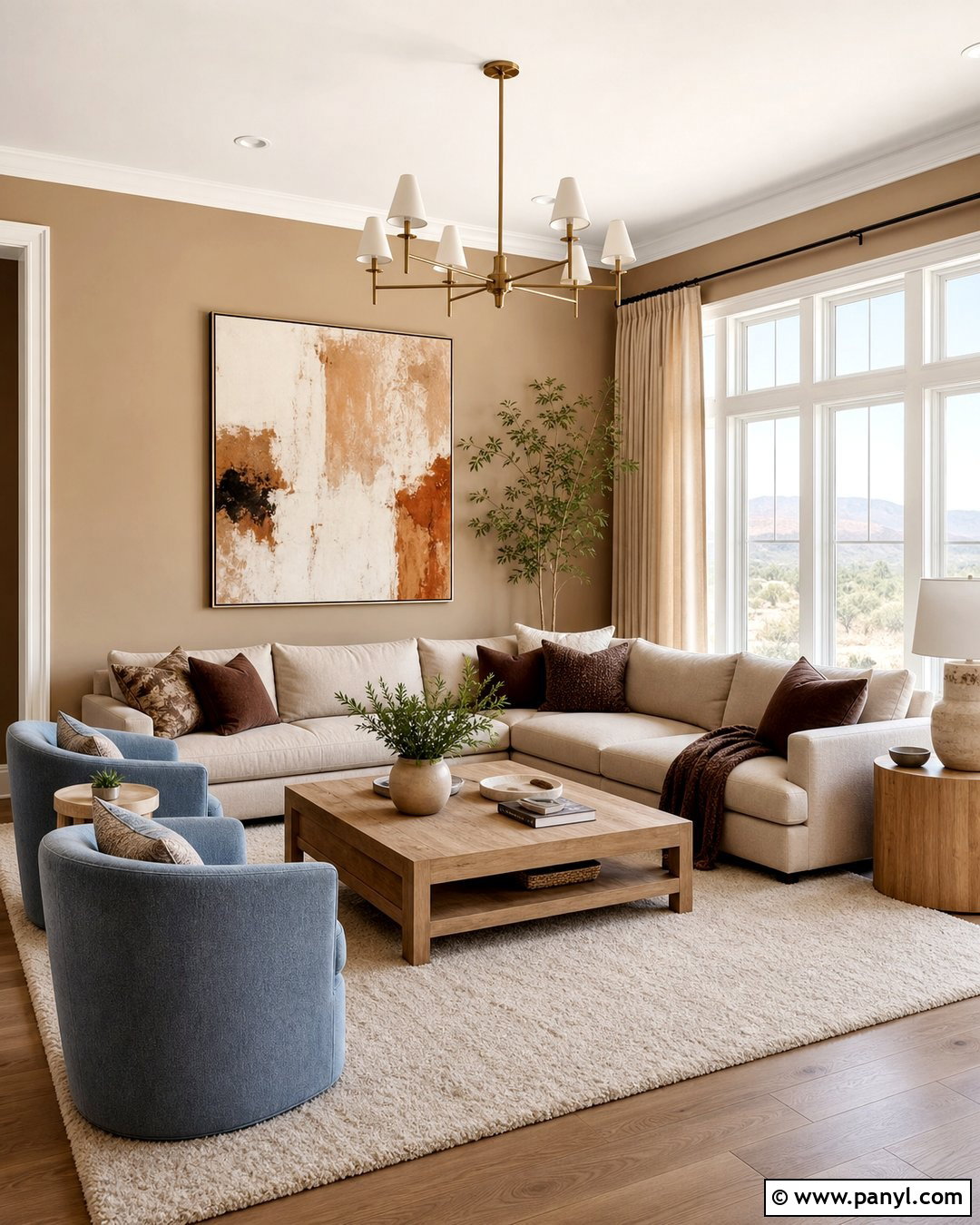 Soft Clay Living Room Wall Color - 30 Interior Wall Colors Living Room Ideas