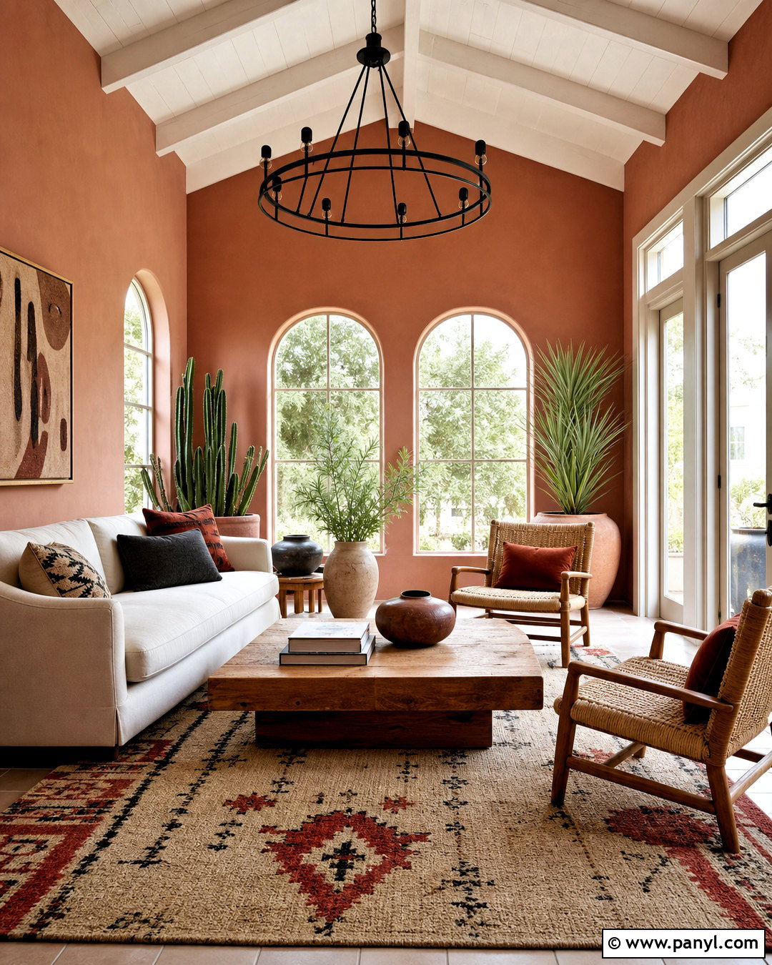 Soft Clay Sunroom Paint Color - 20 sunroom paint colors ideas