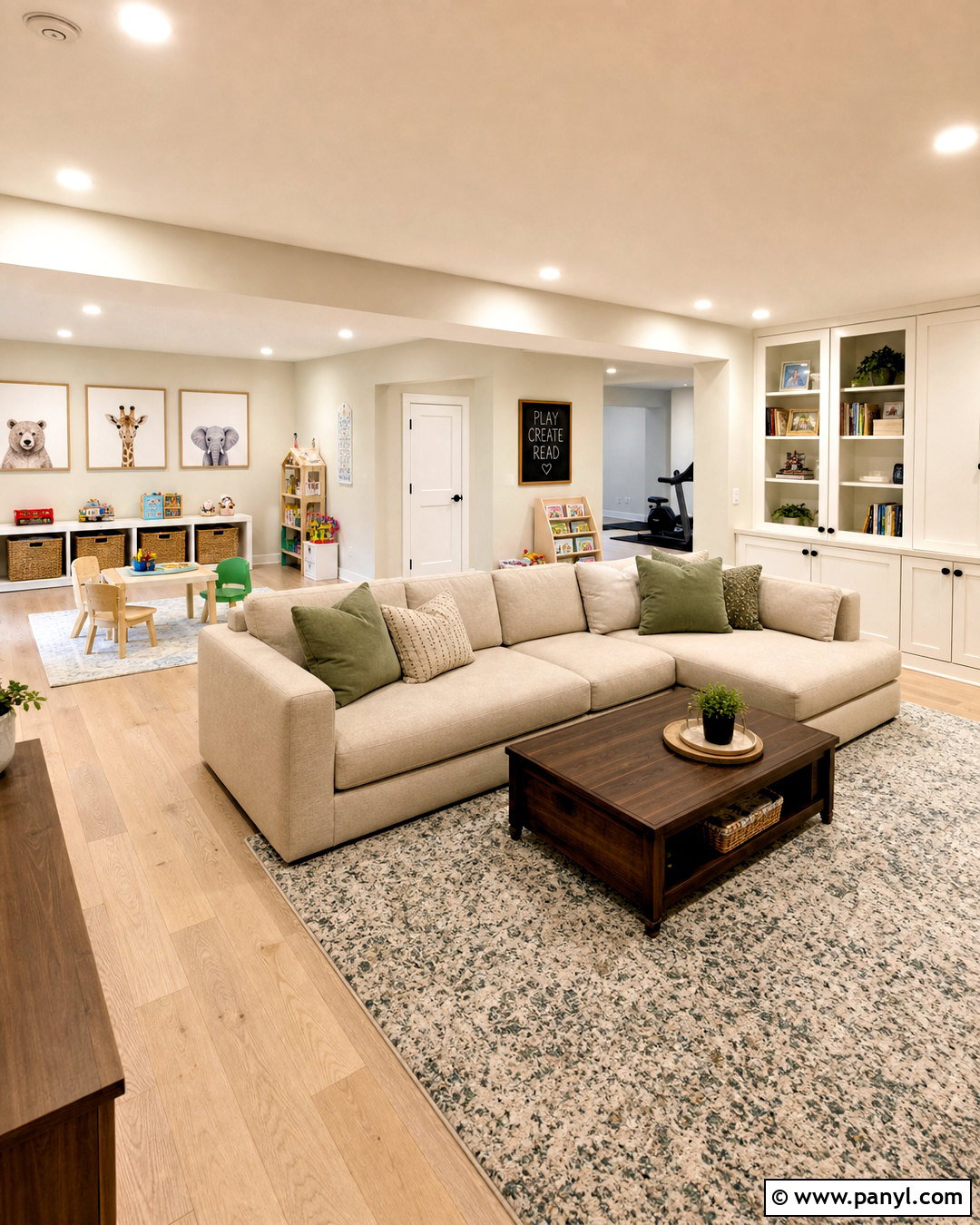 Soft Cream Basement Walls - 20 basement wall colors