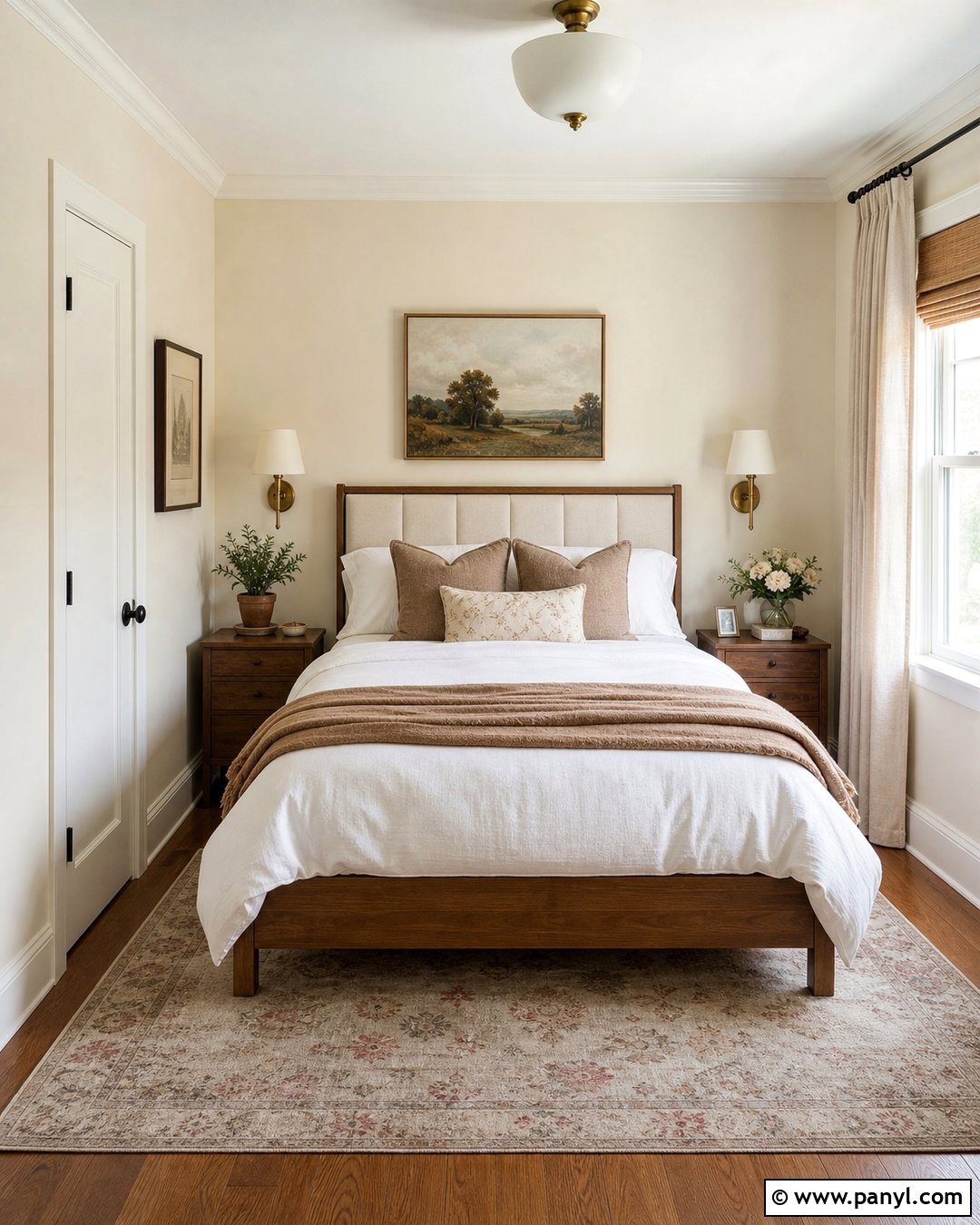 Soft Cream Wall Color For Small Bedroom - 30 small room wall color ideas