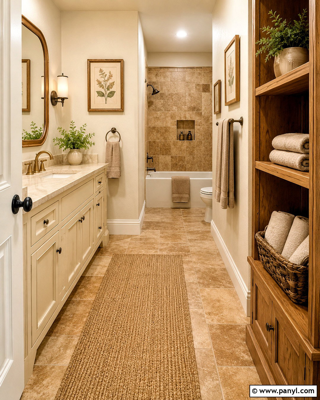 Soft Cream Wall Color With Brown Tiles - 20 Wall Color With Brown Tiles