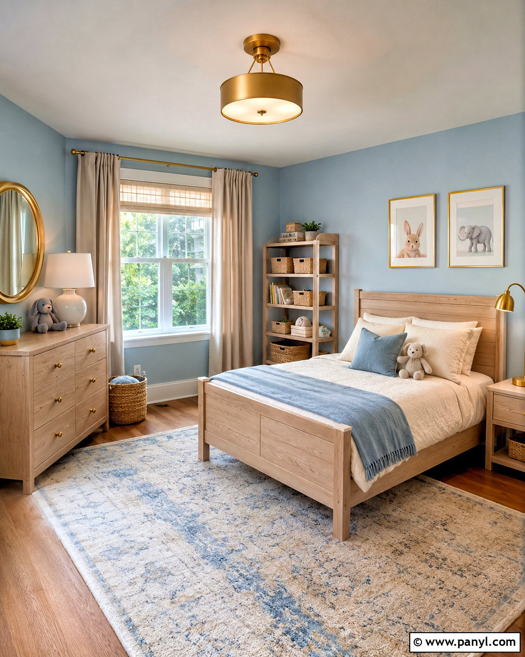 Soft Gold Sky Blue And Oak Metallic Palette - 20 metallic color palette ideas