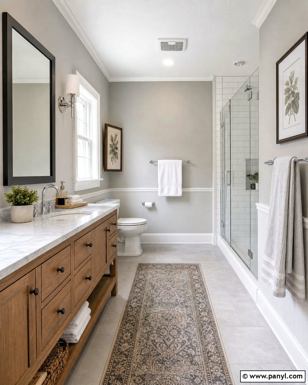 Soft Gray Bathroom Paint - 20 popular bathroom paint colors