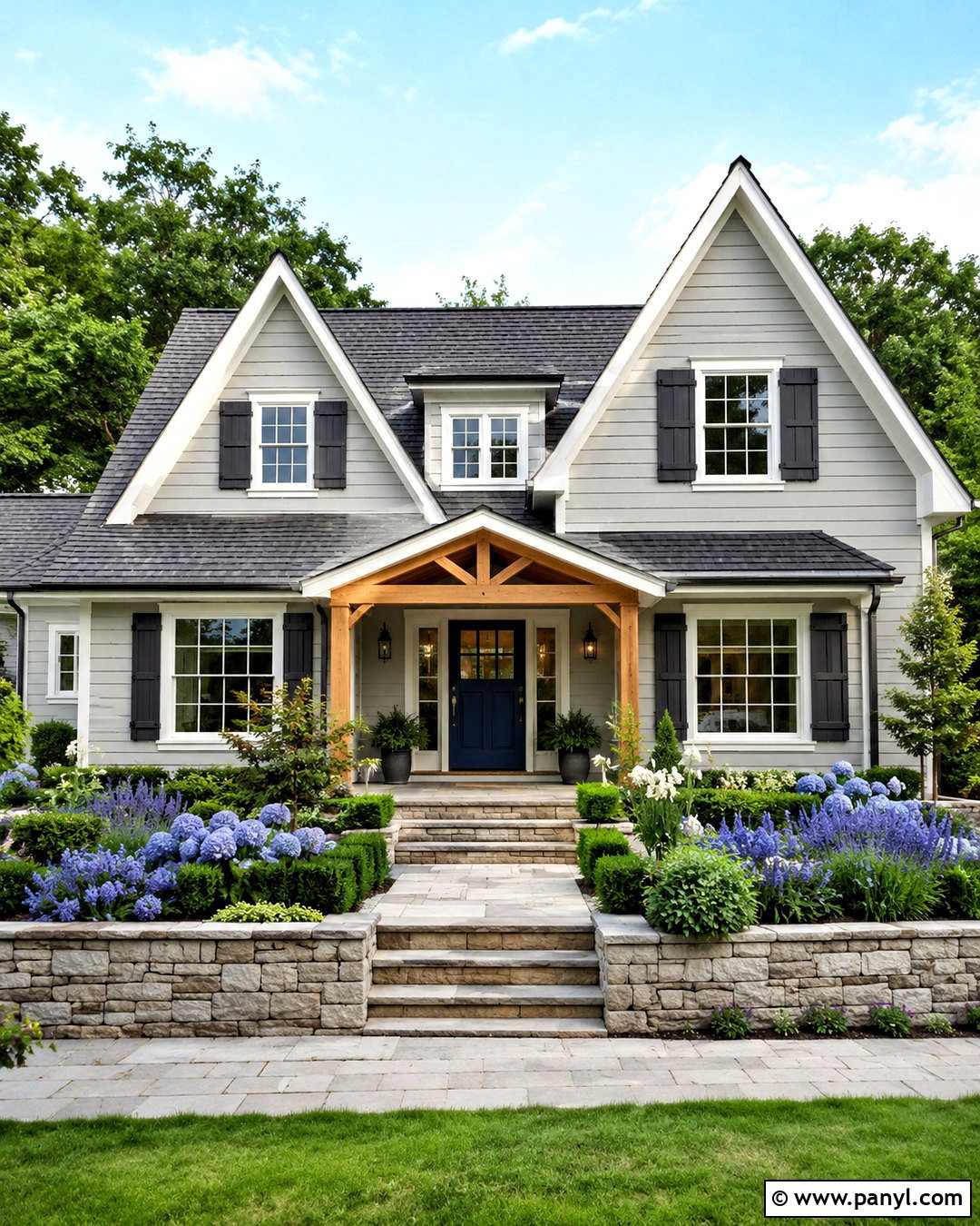 Soft Gray House Exterior - 20 outer colour of house ideas