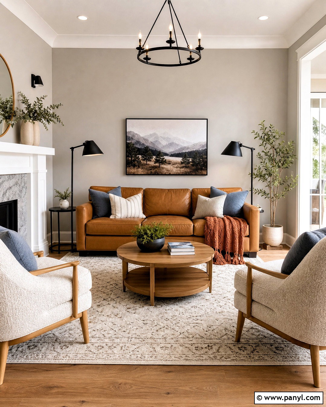 Soft Gray Living Room - 20 good living room colors
