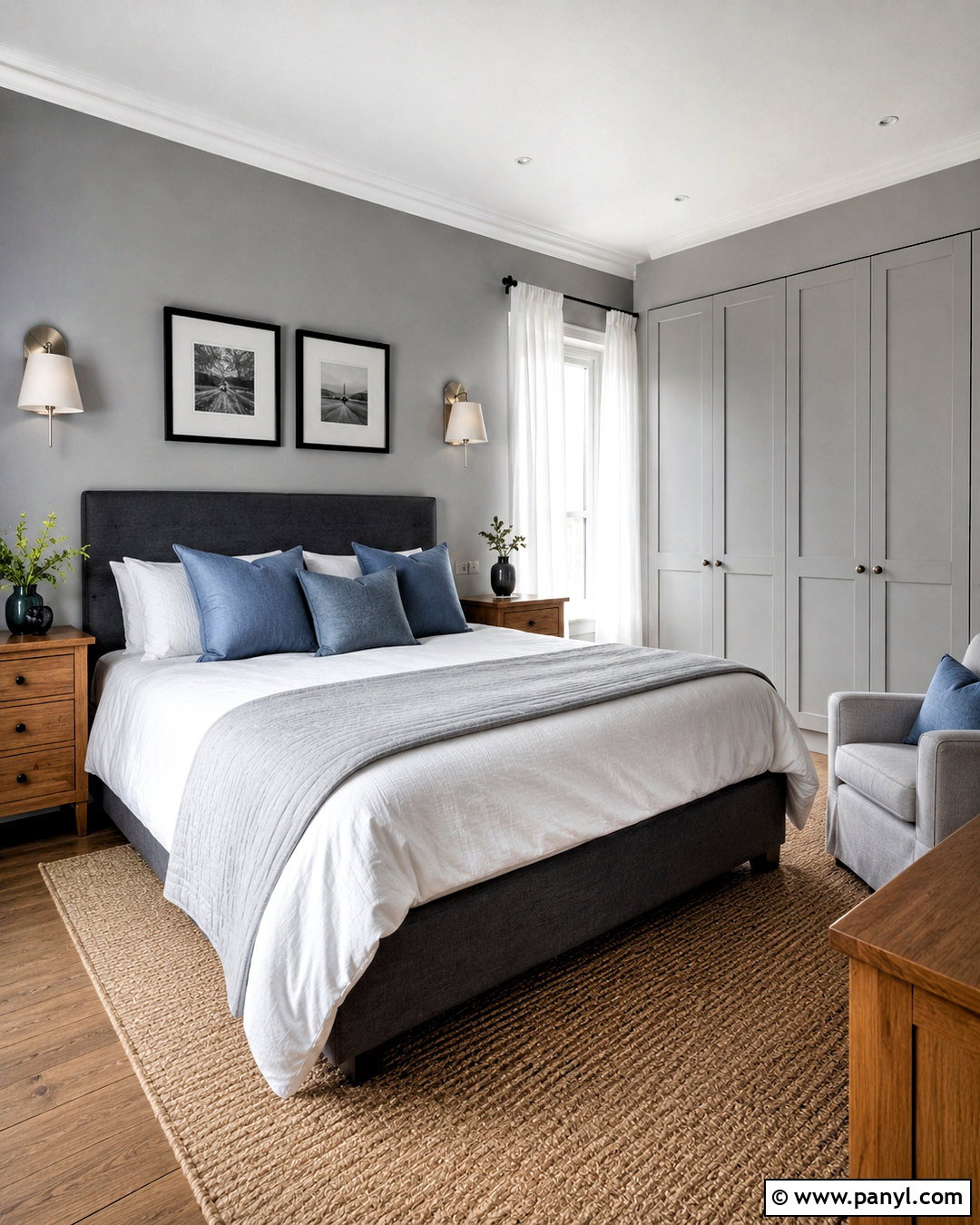 Soft Gray Wardrobe And Wall - 20 Wardrobe And Wall Same Colour Ideas