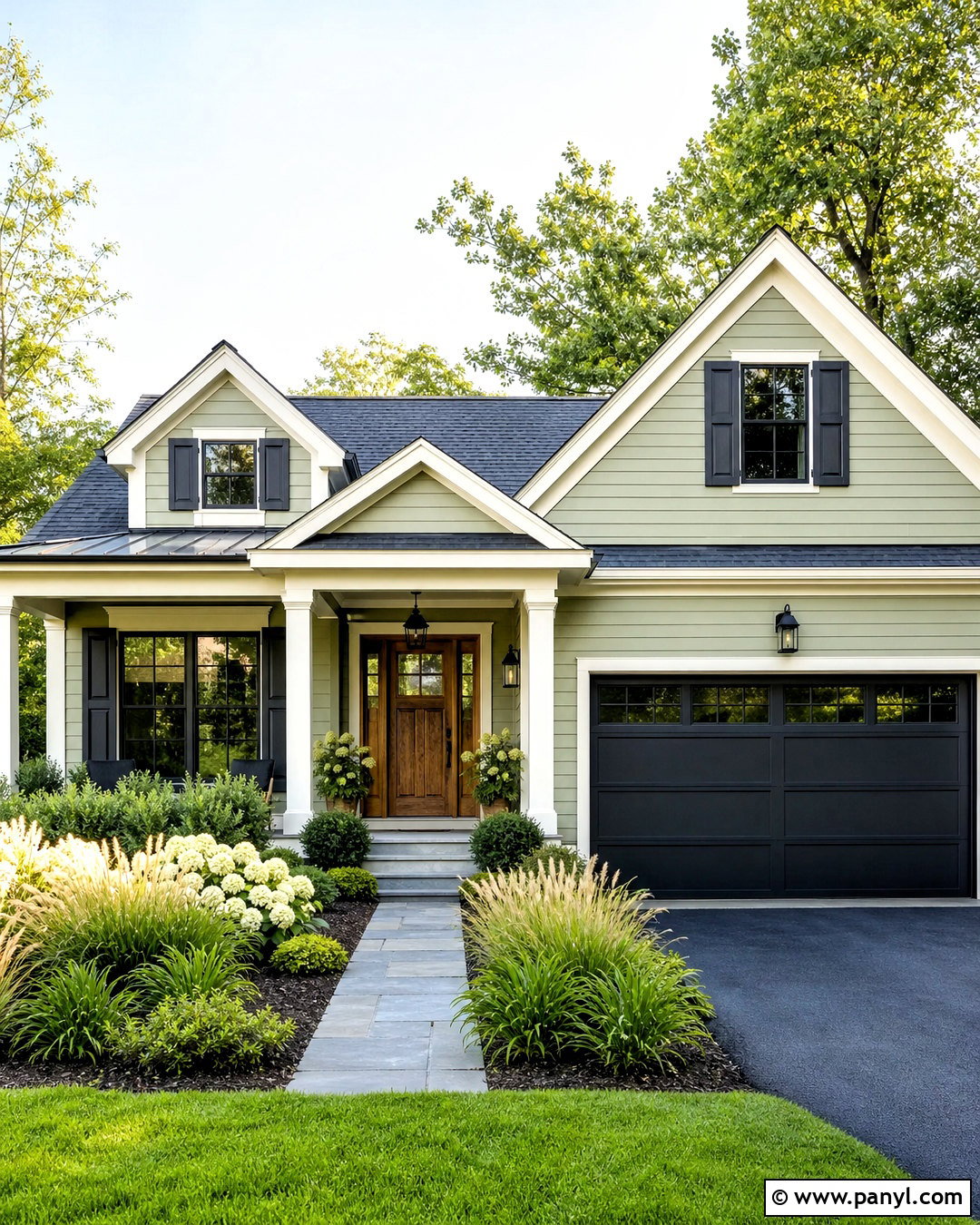 Soft Green House Exterior - 20 soft green paint color ideas