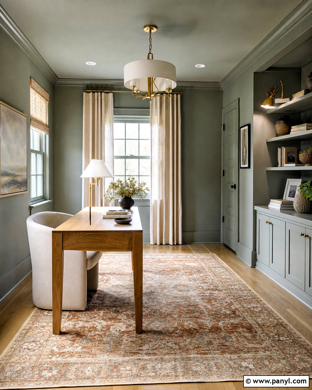 Soft Green Walls And Ceiling - 20 wall and ceiling color combinations