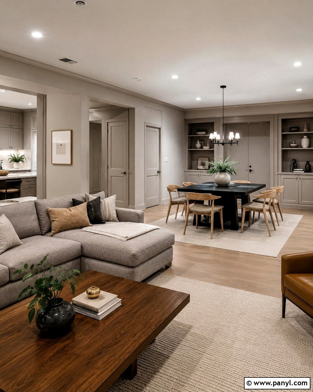 Soft Greige All Over Wall Color - 20 All Over Wall Color Ideas