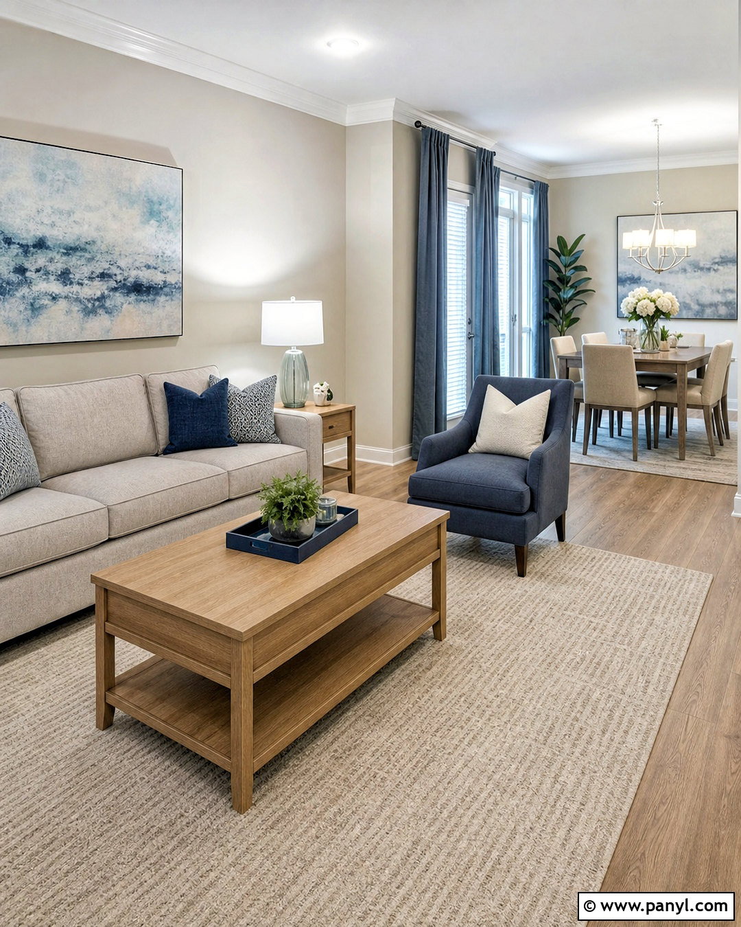 Soft Greige And Dusty Blue Apartment Color Palette - 20 apartment color palette ideas