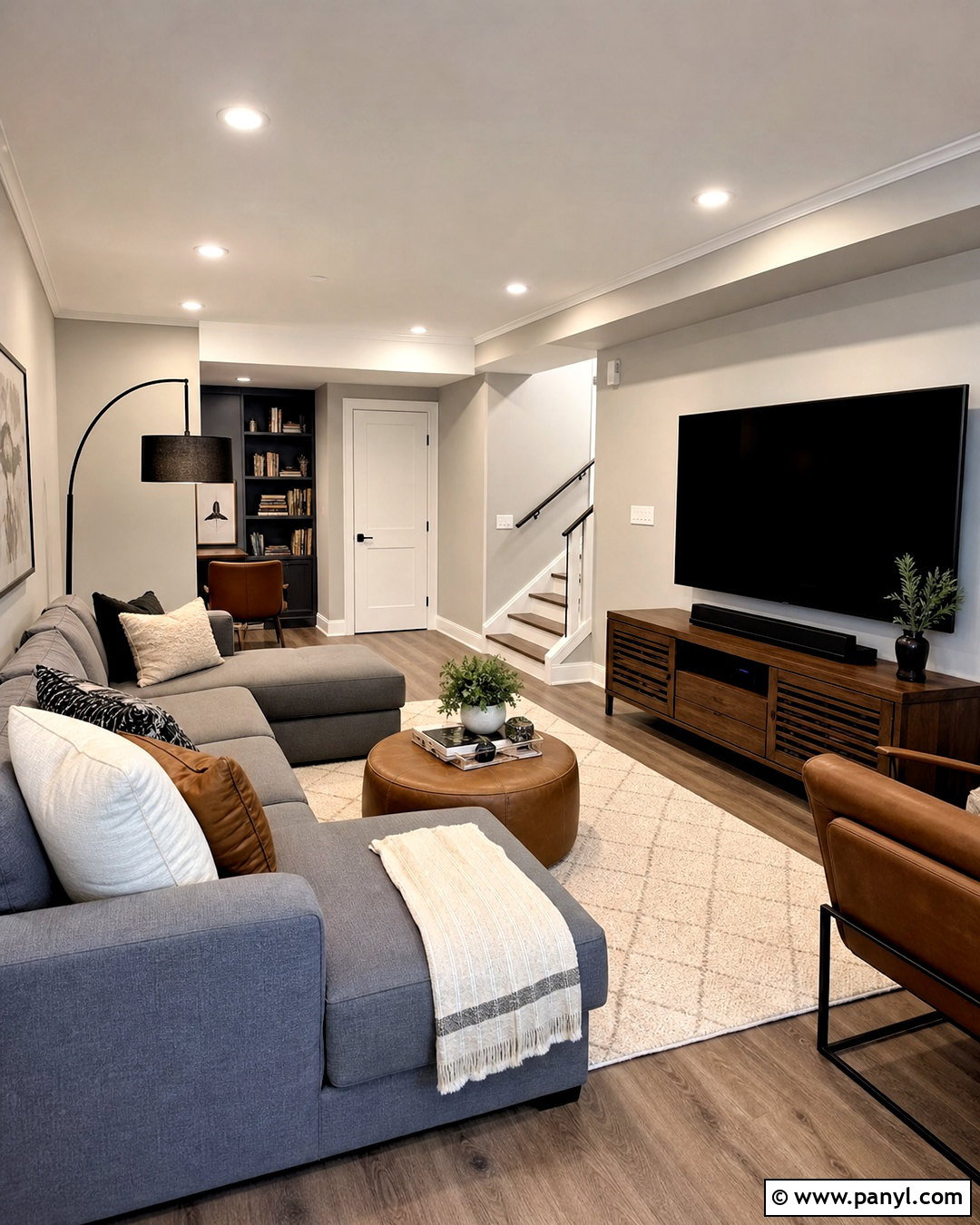 Soft Greige Basement Walls - 20 basement wall colors