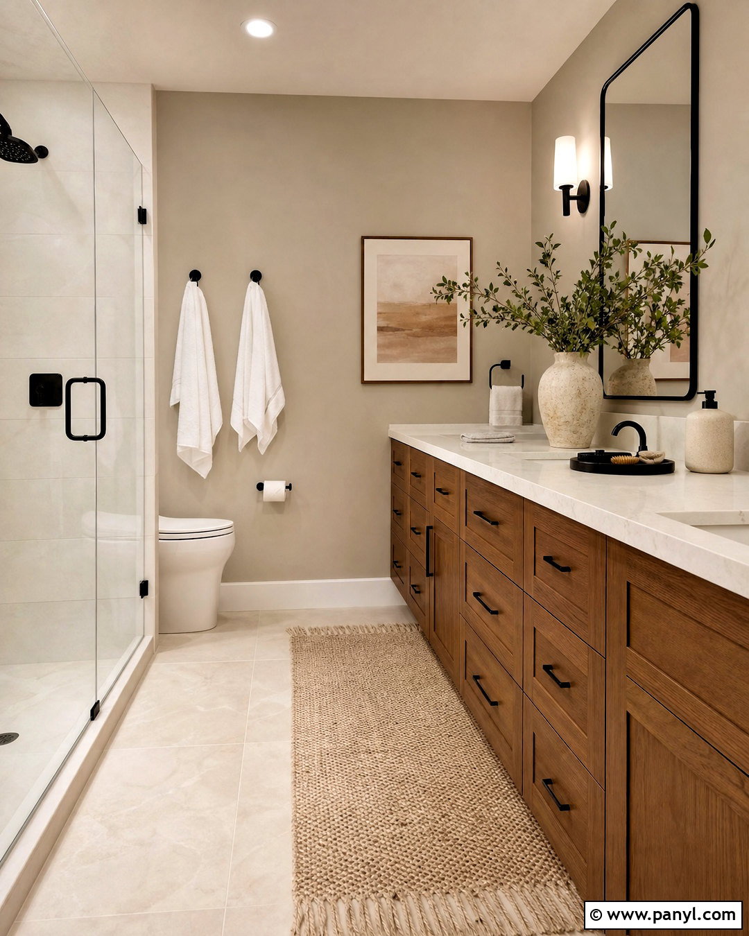 Soft Greige Bathroom - 20 bathroom paint colors