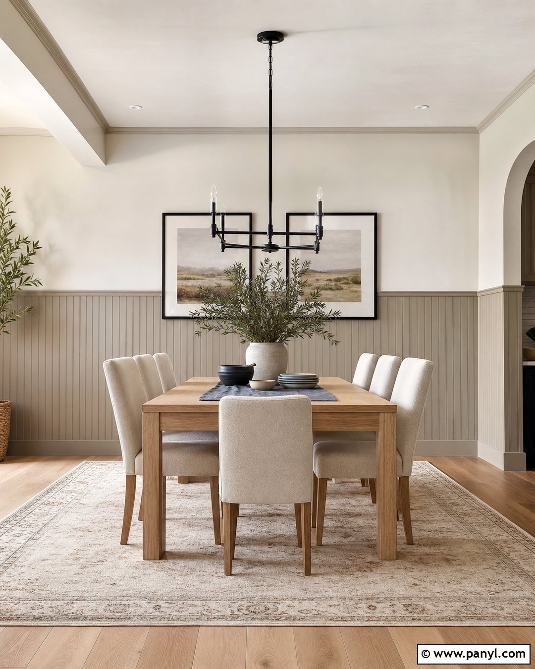 Soft Greige Beadboard - 20 Beadboard Wall Paint Colors