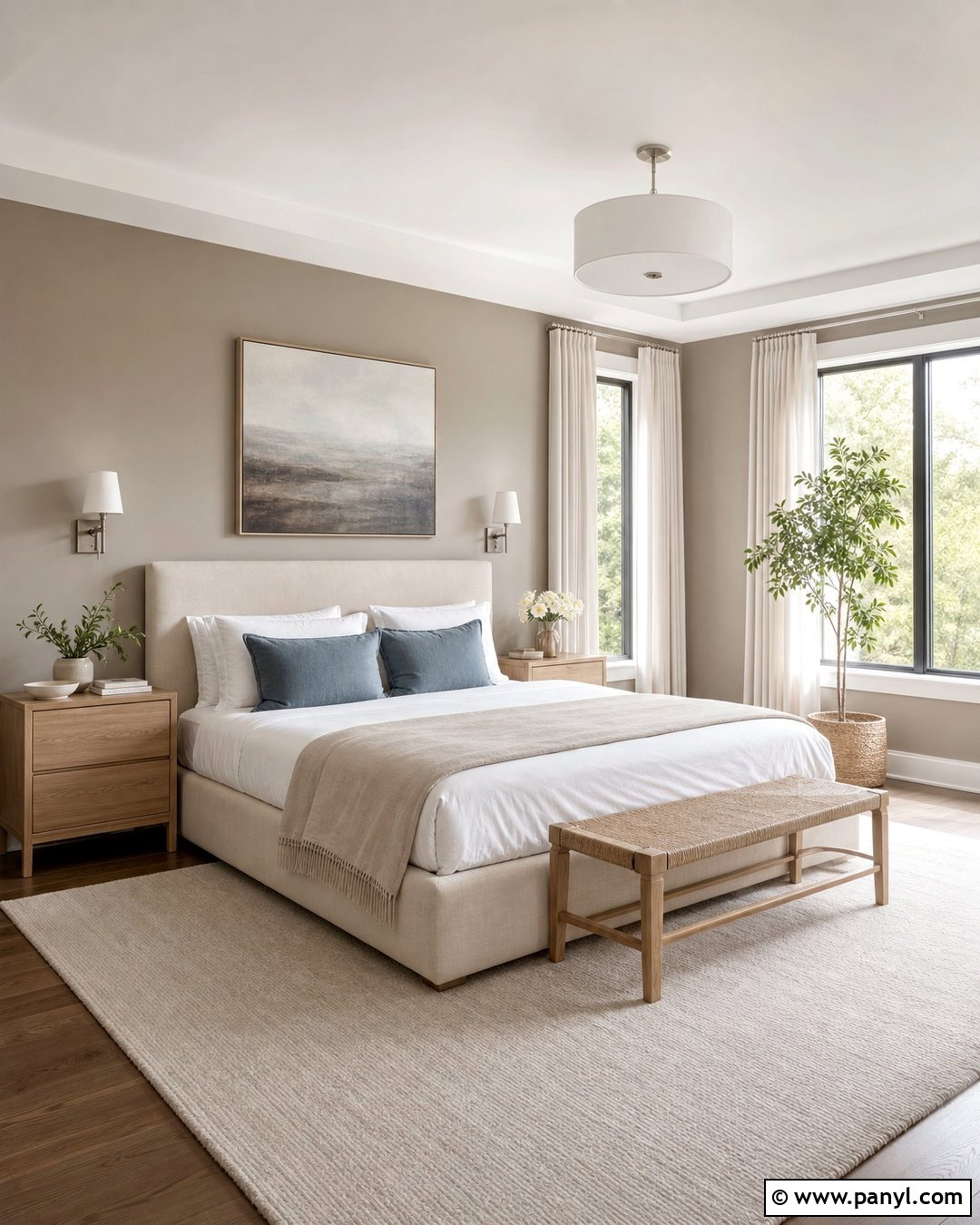 Soft Greige Bedroom Wall Color - 25 Elegant Wall Colors