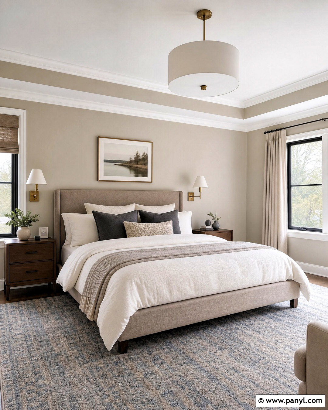Soft Greige Bedroom Wall Paint - 20 room wall paint ideas