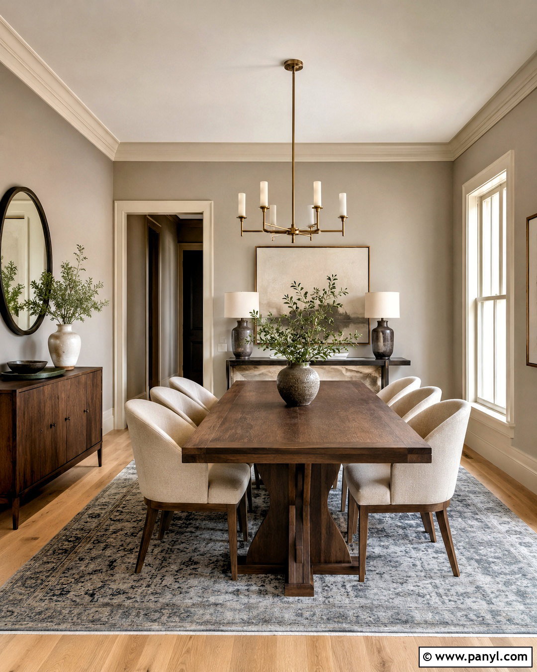 Soft Greige Dining Room Paint - 20 best dining room paint colors