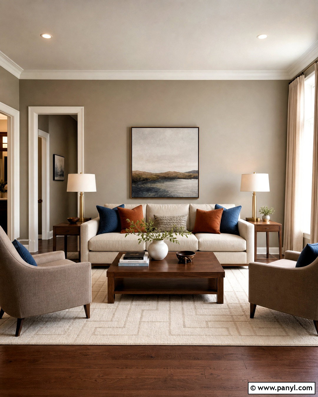Soft Greige Drawing Room Paint - 20 drawing room paint color ideas