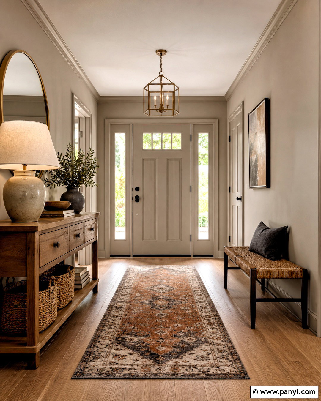 Soft Greige Entryway Paint Color - 20 paint color trends