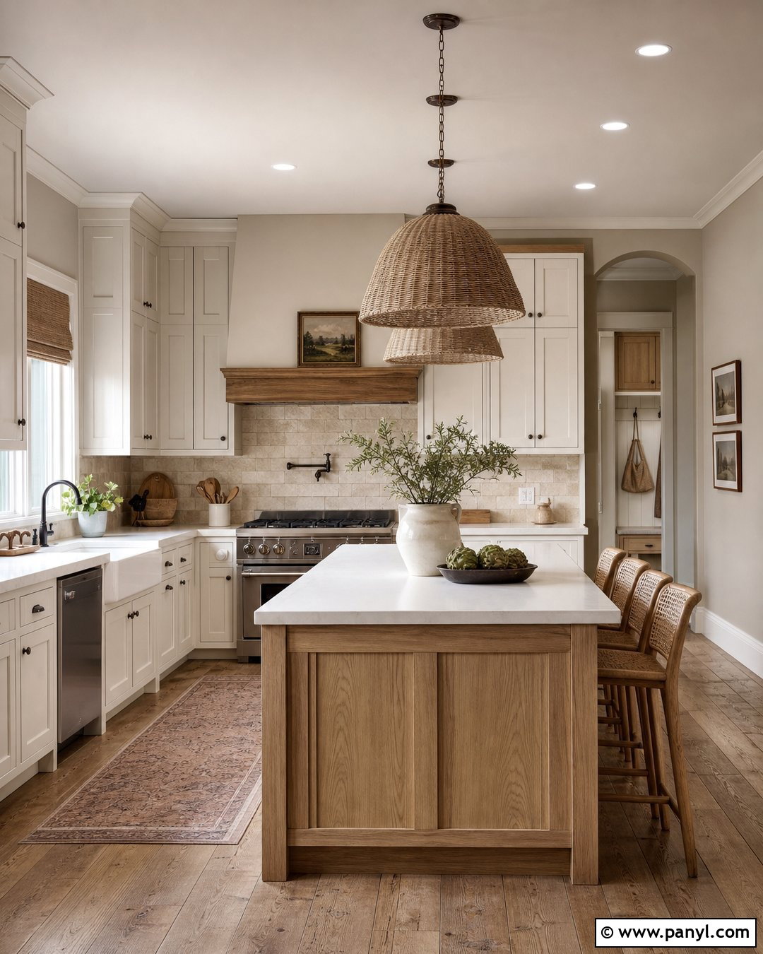 Soft Greige Farmhouse Kitchen Walls - 30 Farmhouse Kitchen Wall Colors