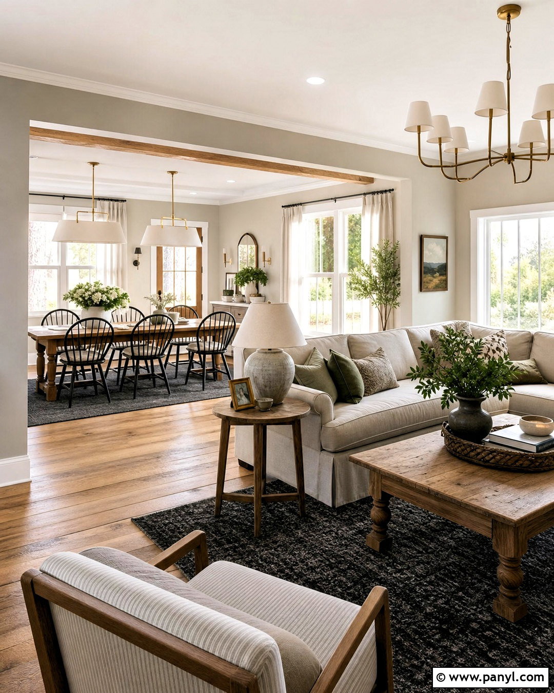 Soft Greige Farmhouse Paint Color - 20 rustic farmhouse paint colors