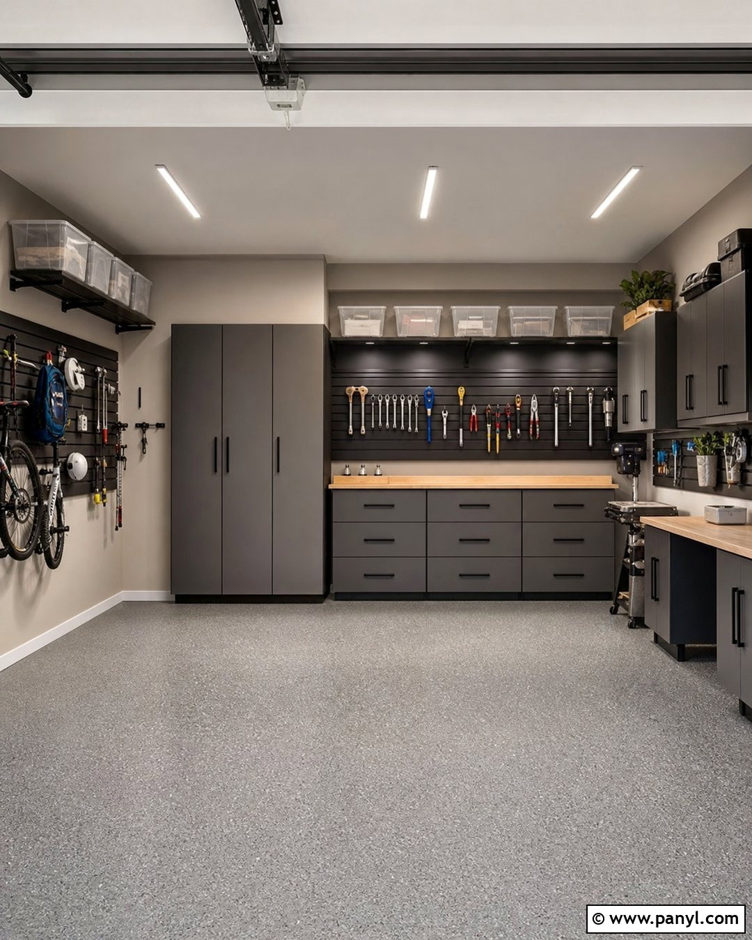 Soft Greige Garage Walls - 20 Neutral Color Garage Walls