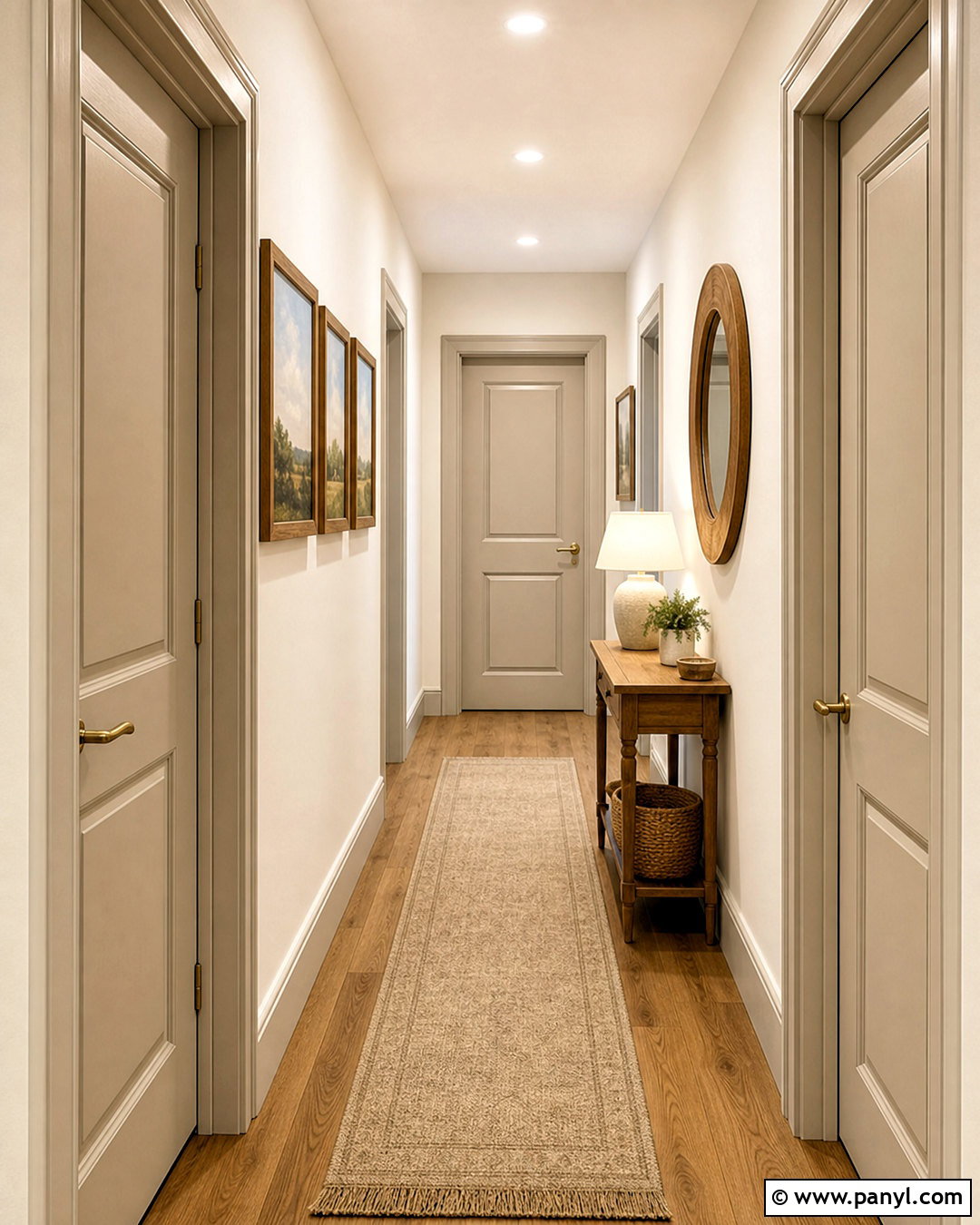 Soft Greige Hallway Doors - 20 hallway door colors