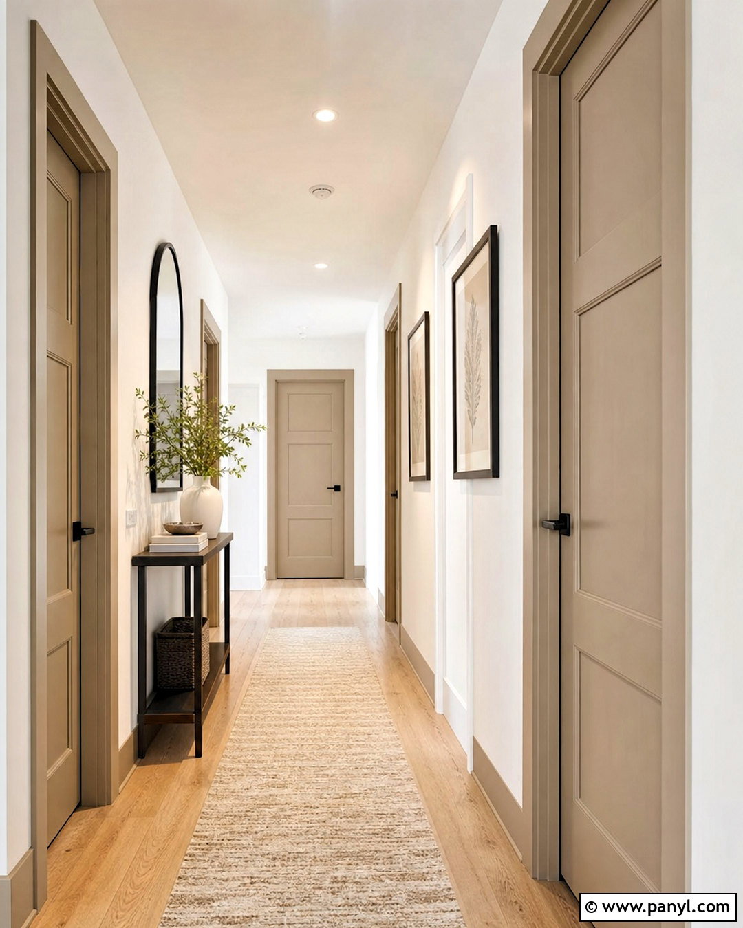 Soft Greige Indoor Door - 20 indoor door colors