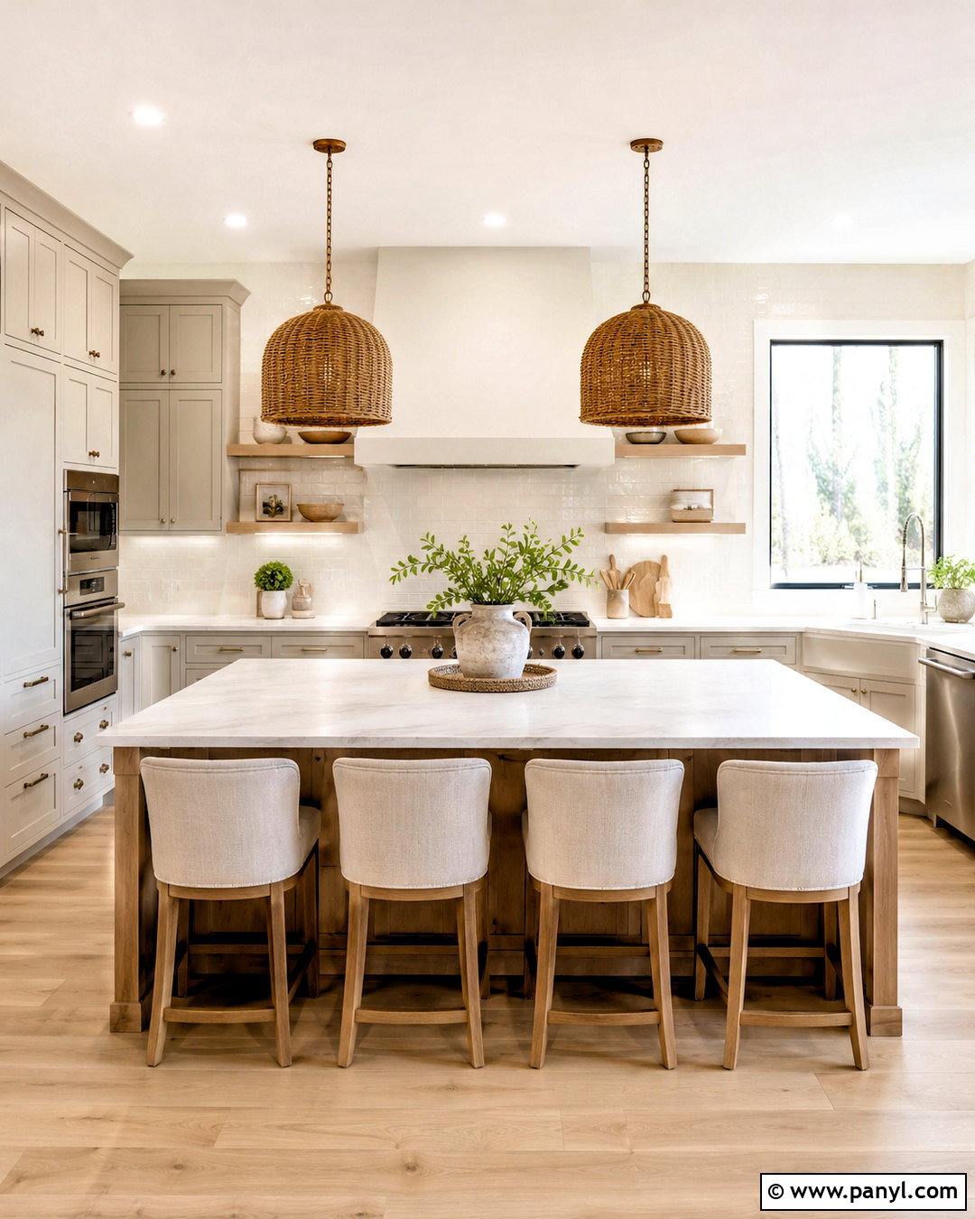 Soft Greige Kitchen Cabinets - 20 neutral kitchen cabinet colors
