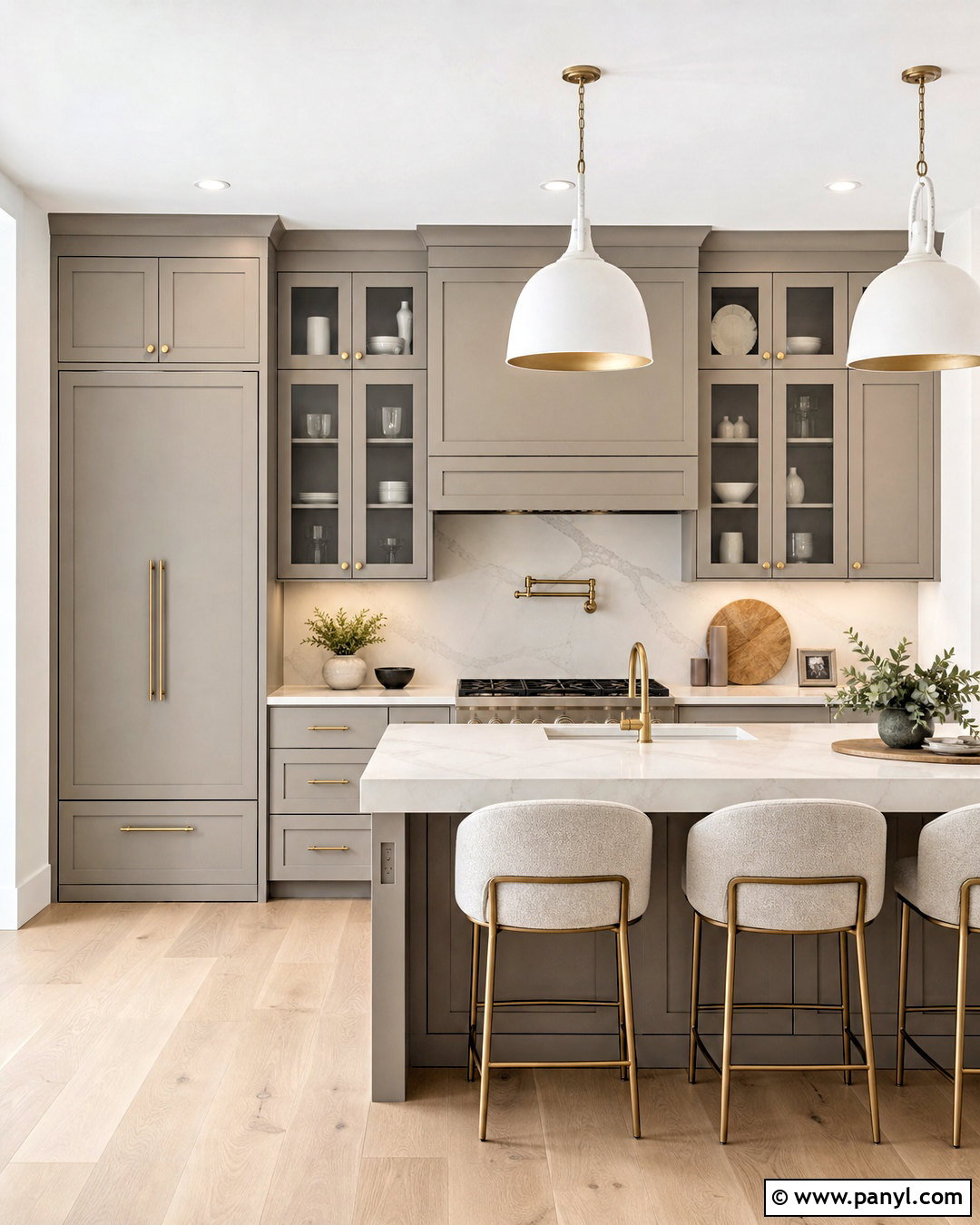 Soft Greige Kitchen Cabinets - 20 kitchen cabinets